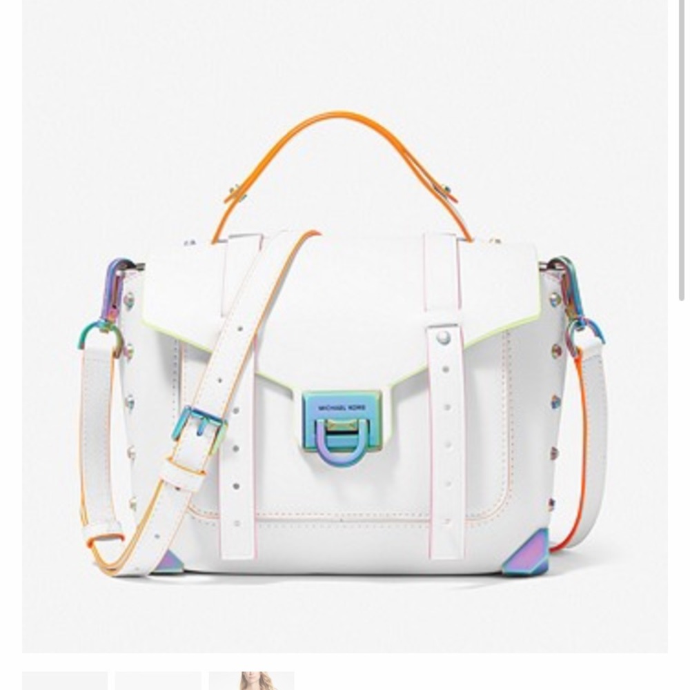 Michael Kors Manhattan rainbow bag